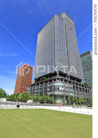 東京站丸之內站前廣場的景色 東京站丸之內站前廣場的景色 70076479