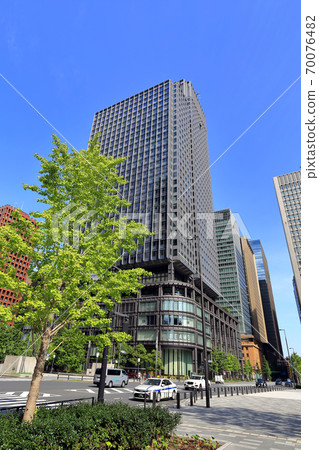 東京站丸之內站前廣場的景色 東京站丸之內站前廣場的景色 70076482
