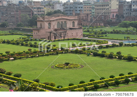 Dhaka, Bangladesh Lalbagh Fort, an unfinished castle ruin, an audience room now used as a museum 70076678