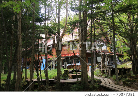 初秋的北八岳,與白神潭合影 初秋的北八岳,與白神潭合影 70077381