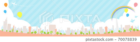 矢量 城市風光 城市景觀 70078839