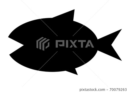 魚剪影 70079263