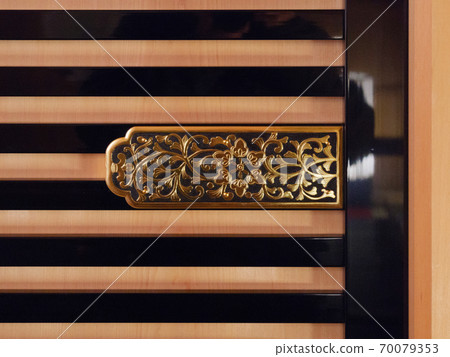 Nagoya Castle Honmaru Palace Face-to-face Fusuma metal fittings 70079353