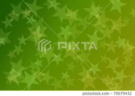 Star yellow-green background - Stock Illustration [70079432] - PIXTA