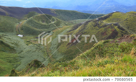 Scenery seen from Mt. Akita Komagatake (scenery) 70080565