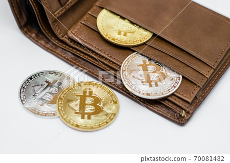 Bitcoin leather wallet Bitcoin leather wallet 70081482