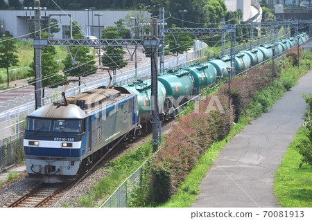 東海道本線貨物支線櫻木町東高島JR貨運EF210-155（新鶴見） 70081913
