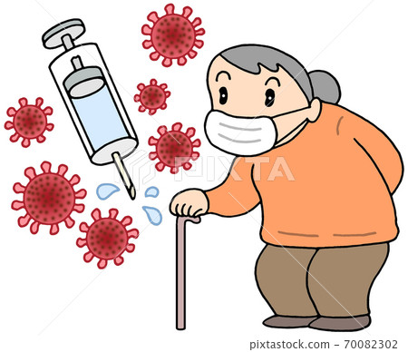 接種新的電暈疫苗（祖母） 70082302