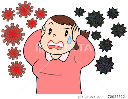 電暈和流行性感冒同時流行（女性） 70082312