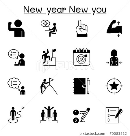 Intention & Planing icon set vector illustration graphic design Intention & Planing icon set vector illustration graphic design 70083312