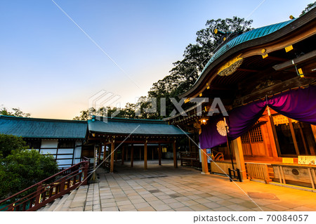 Suwa Shrine Illuminated [Nagasaki City] 70084057
