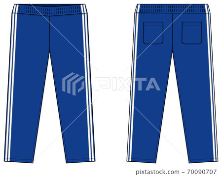長褲球衣運動服訓練褲模板圖 長褲球衣運動服訓練褲模板圖 70090707