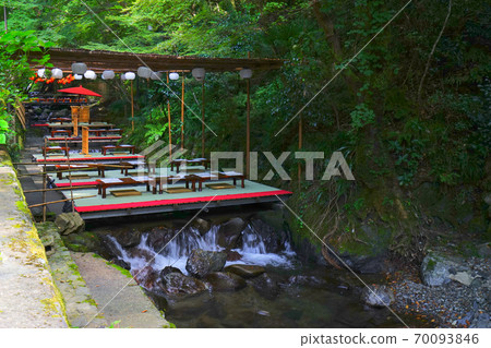 日本，京都府，京都市，岐阜川河床 70093846