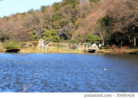 千葉縣淳內龍口冬景 70095426