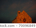 Church and starry sky of the good shepherd 70096849