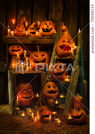 Halloween pumpkins Halloween pumpkins 70098514