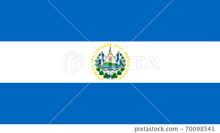 National flag El Salvador 70098541