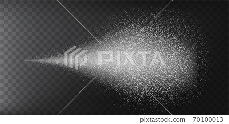 Spray paint or water of atomizer. Vector illustration 70100013
