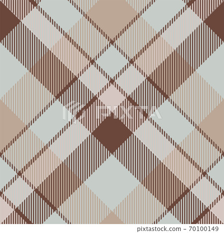 Tartan scotland seamless plaid pattern vector. Retro background fabric. Vintage check color square geometric texture. 70100149