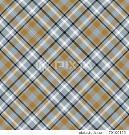 Plaid pattern seamless. Check fabric texture. Stripe square background. Vector textile design. 70100153