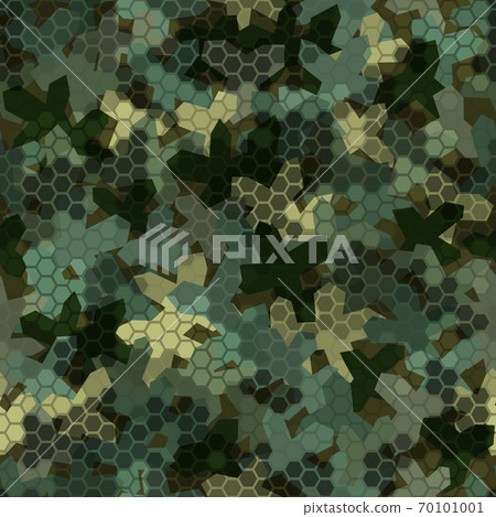 Texture military camouflage seamless pattern. Abstract modern camo ornament Texture military camouflage seamless pattern. Abstract modern camo ornament 70101001