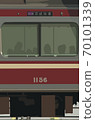 Keikyu train rapid train bound for Keisei Sakura 70101339