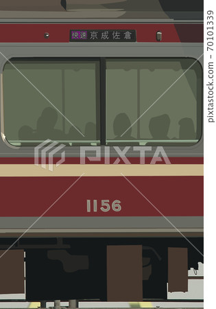 京急櫻花開往京急的汽車 京急櫻花開往京急的汽車 70101339