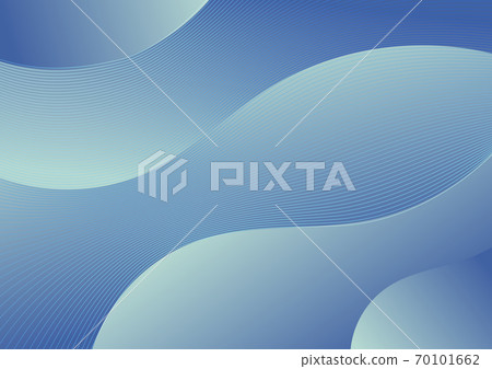 Abstract blue gradient wave shape background... - Stock Illustration ...