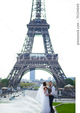 Couple in love in Paris, wedding photography 70104049