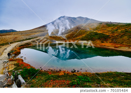 Asahi-dake和Kanazomi Pond 70105484