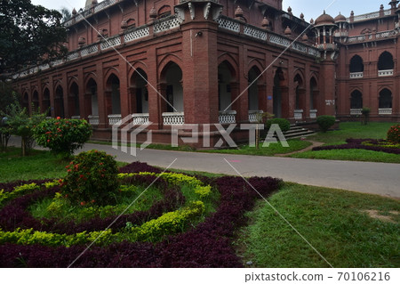 Dhaka, the capital of Bangladesh, a historic building, Curzon Hall, a retro colonial building Dhaka, the capital of Bangladesh, a historic building, Curzon Hall, a retro colonial building 70106216