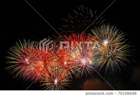Sendai Tanabata Eve Festival Fireworks Festival 70106686