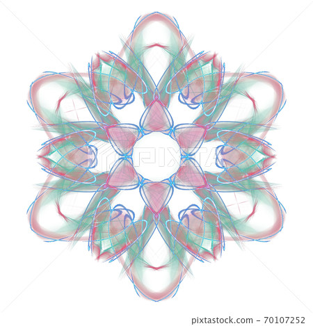 Beautiful hexagon (transparent PNG background) 20201004_018 70107252