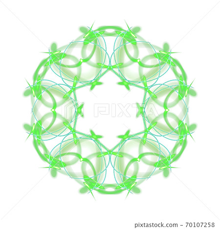 Beautiful hexagon (transparent PNG background) 20201004_015 70107258