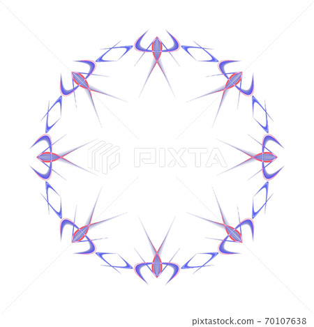 Beautiful octagon (transparent PNG background) 20201004_007 70107638