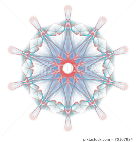 Beautiful decagon (transparent PNG background) 20201004_005 70107984