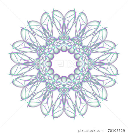 Beautiful dodecagon (transparent PNG... - Stock Illustration [70108329 ...