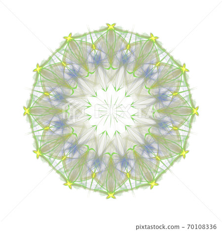 Beautiful dodecagon (transparent PNG background) 20210004_009 70108336