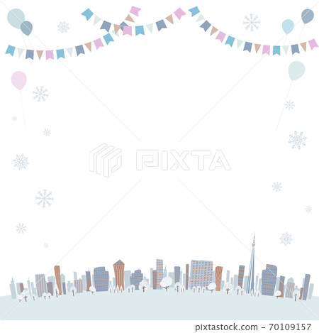 矢量 城市風光 城市景觀 70109157