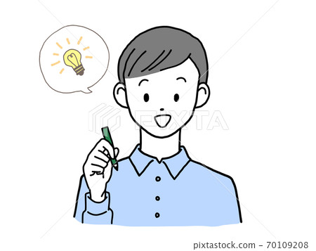 一支筆的勵志年輕人 一支筆的勵志年輕人 70109208