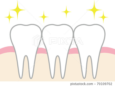 Healthy teeth illustration 70109702