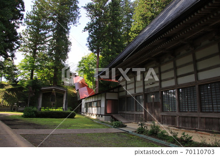 Shinshu Cat Temple Hozoji Temple Ogawa Village, Nagano Prefecture 70110703