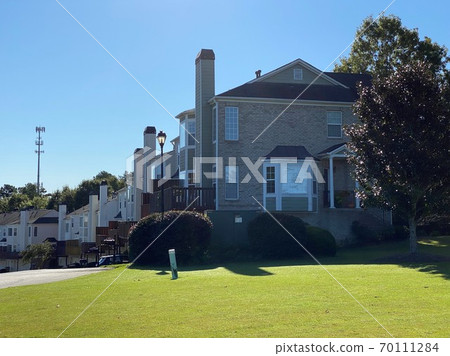 Georgia's Beautiful House and Scenery in Front 70111284