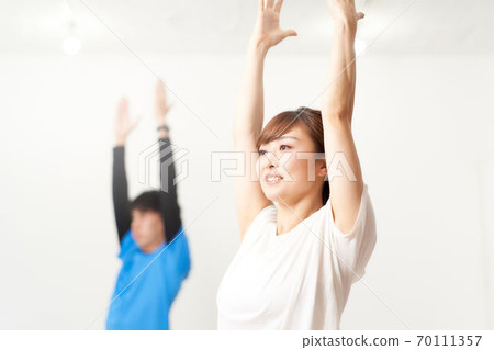 Yoga women and men Yoga women and men 70111357