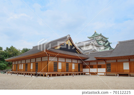 Nagoya Castle Honmaru Palace Kamirakuden and castle tower Nagoya Castle Honmaru Palace Kamirakuden and castle tower 70112225