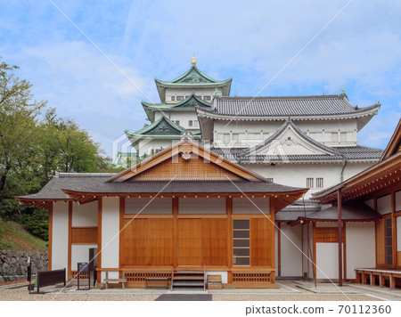 名古屋城堡本丸禦天佑登莊和城堡塔 70112360