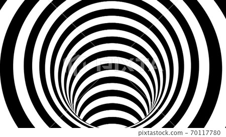 Black and white stripes. Computer generated abstract background, 3D render 70117780