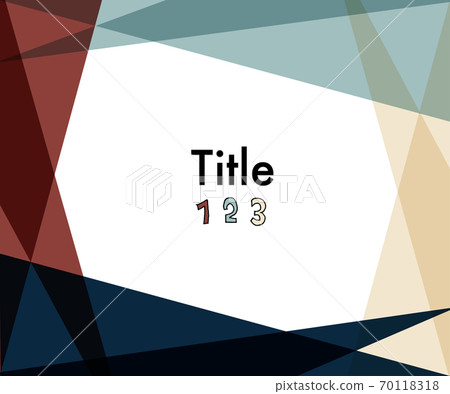 彩色背景設計素材 70118318