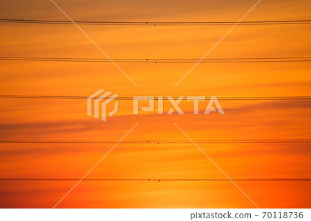 colorful dramatic sky with cloud at sunset colorful dramatic sky with cloud at sunset 70118736