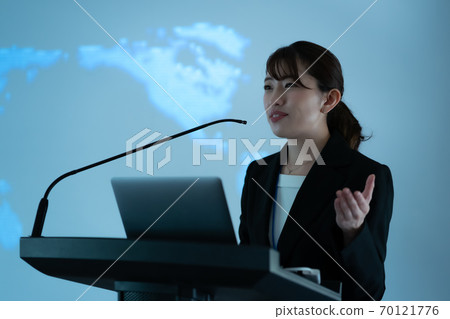 female, lady, woman 70121776